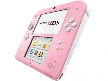 CONSOLA 2DS ROSA/BLANCA + ANIMAL CROSSING NINTENDO