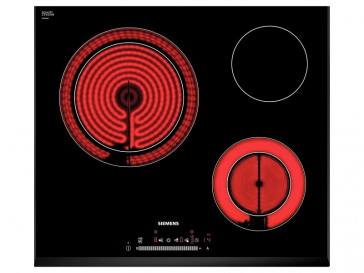 PLACA VITROCERAMICA SIEMENS ET651FK17E 3 ZONAS DE COCCION MARCO BISELADO