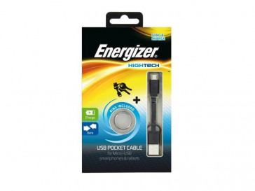 CABLE MICRO USB POCKETMCBK2 ENERGIZER