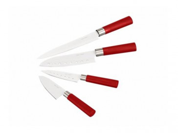 SET 4 CUCHILLOS SANTOKU REC. CERA 01003 CECOTEC