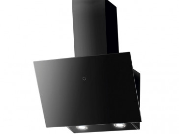 CAMPANA MEPAMSA DECORATIVA PARED 90CM CRISTAL NEGRO LED CUADRO 90 330.0567.496