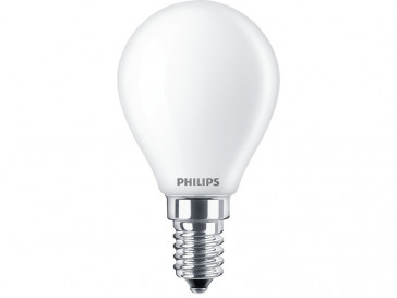 BOMBILLA ESFERICA LED E14 6,5W 806Lm 4.000k LUZ DIA PHILIPS