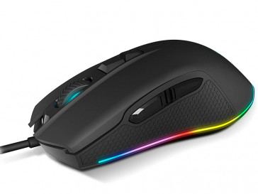 RATON GAMING KOLT RGB 4000DPI NEGRO (NXKROMKENON) KROM