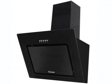 CAMPANA CANDY DECORATIVA VERTICAL 60CM NEGRA LED CVMAD60N