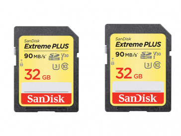 PACK 2 UND EXTREME PLUS 32GB (SDSDXWF-032G-GNCI2) SANDISK