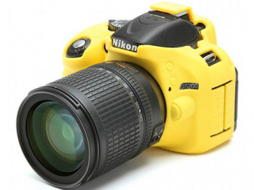 FUNDA SILICONA PARA NIKON D5200 (YE) EASYCOVER