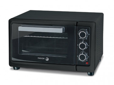 HORNO SOBREMESA LIBRE INSTALACION FAGOR 21L 1380W NEGRO CON GRILL MH-2100G