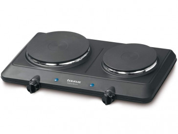 HORNILLO ELECTRICO TAURUS VOLCANO DUO 974666 2 QUEMADORES