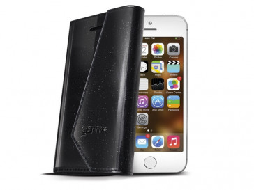 FUNDA WALLET IPHONE 5/5S LADY185BK CELLY