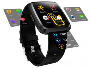 RELOJ INTELIGENTE SW/C8FT NEGRO INNOVA