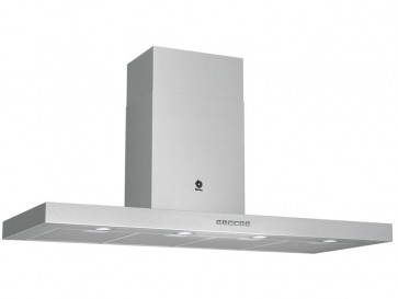 CAMPANA BALAY DECORATIVA PARED 120CM ACERO INOXIDABLE HALOGENA 3BC8124XM