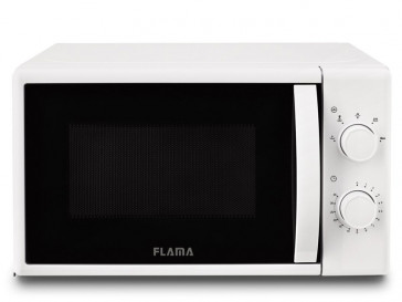 MICROONDAS LIBRE INSTALACION FLAMA 20L 700W BLANCO 1824FL
