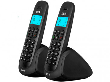7312N DECT DUO NEGRO TELECOM