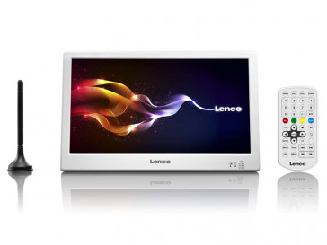 TV PORTATIL 10" LENCO TFT-1028 BLANCO