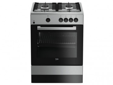 COCINA BEKO 4 QUEMADORES ENCIMERA Y HORNO A GAS BUTANO FSG 62000 DXL