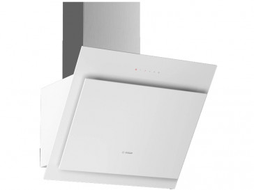 CAMPANA BOSCH DECORATIVA PARED 60CM CRISTAL BLANCO LED DWK67CM20