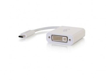 ADAPTADOR CONVERTIDOR VIDEO USB-C A DVI-D 80525 (W) C2G