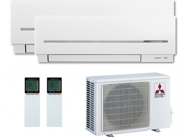AIRE ACONDICIONADO MULTI SPLIT 2X1 MXZ-2D53VA (EF35VES+EF35VES) MITSUBISHI