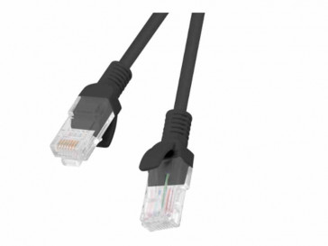 CABLE RED LANBERG LATIGUILLO CAT.6 UTP 0.25M PCU6-10CC-0025-BK LANBERG