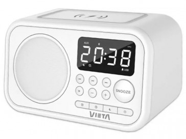 RADIO DESPERTADOR BLUETOOTH VH-AQ100WH VIETA