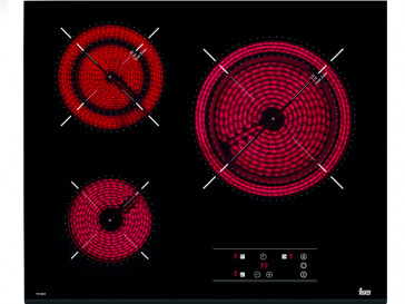 PLACA VITROCERAMICA TEKA TT-6320 60CM 3 ZONAS DE COCCION
