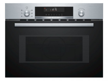 HORNO COMPACTO MULTIFUNCION CON MICROONDAS BOSCH CMA585MS0