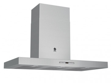CAMPANA BALAY DECORATIVA PARED 90CM INOX LED 3BC897XMA