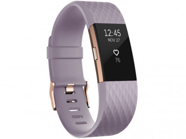 PULSERA ELECTRONICA CHARGE 2 ORO ROSA/LAVANDA GRANDE FB407RGLVL-EU FITBIT
