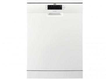 LAVAVAJILLAS AEG LIBRE INSTALACION 14 SERVICIOS 3ª BANDEJA A+++ FFB53920ZW BLANCO