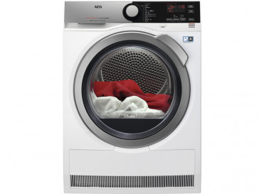SECADORA AEG DE CONDENSACION CON BOMBA DE CALOR 9KG A++ T8DEE942 BLANCA