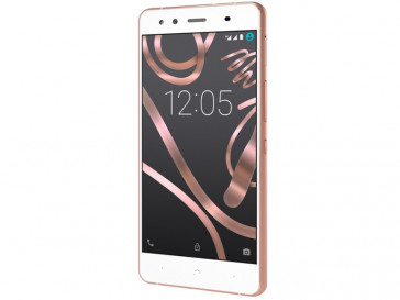 AQUARIS X5 16/2GB BLANCO/ROSA DORADO BQ