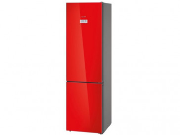 FRIGORIFICO BOSCH COMBI NO FROST A+++ KGF39SR45 CRISTAL ROJO