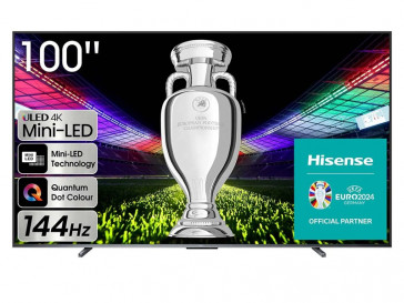 SMART TV MINI-LED ULTRA HD 4K 100" HISENSE 100U7KQ