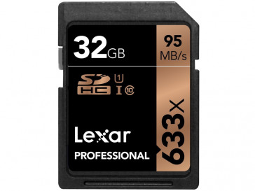 SDHC 32GB 633X CLASE 10 UHS-I LSD32GCB1EU633 LEXAR