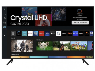 SMART TV LED CRYSTAL ULTRA HD 4K 55" SAMSUNG TU55CU7175