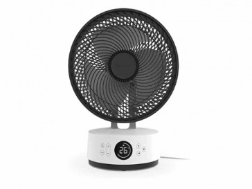 VENTILADOR CIRCULADOR DE AIRE DE MESA BLANCO FAN SEFTE 10 MEACO
