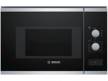 MICROONDAS INTEGRABLE BOSCH 20L 800W NEGRO/INOX BFL520MS0