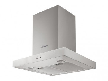 CAMPANA CANDY DECORATIVA PARED 60CM INOX LED CMB655X