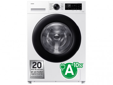 LAVADORA SAMSUNG ECOBUBBLE CARGA FRONTAL 9KG 1400rpm A WW90CGC04DAEEC