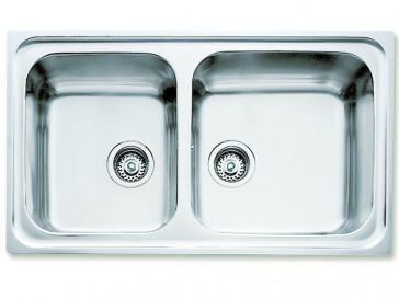 FREGADERO CLASSIC 2C 86 SF DERECHA 11119021 INOX TEKA