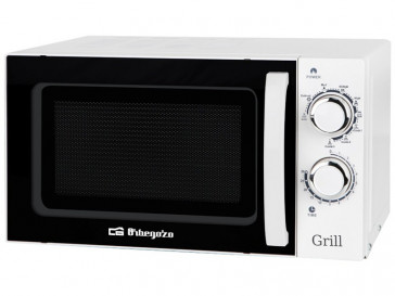 MICROONDAS LIBRE INSTALACION ORBEGOZO 20L 700W BLANCO CON GRILL MIG-2030