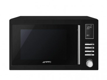 MICROONDAS LIBRE INSTALACION SMEG 25L 900W NEGRO CON GRILL MOE25B