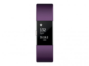 PULSERA ELECTRONICA CHARGE 2 CIRUELA/PLATA PEQUEÑA FB407SPMS-EU FITBIT