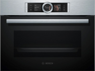 HORNO COMPACTO MULTIFUNCION CON VAPOR A+ BOSCH CSG636BS3