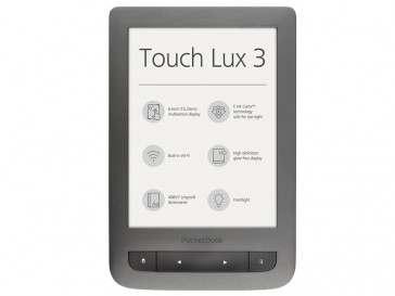 LIBRO ELECTRONICO TOUCH LUX 3 GRIS POCKETBOOK