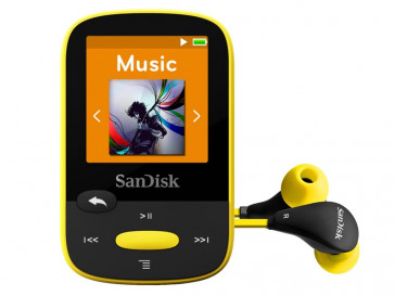 MP3 CLIP SPORT 4GB (SDMX24-004G-G46Y) SANDISK