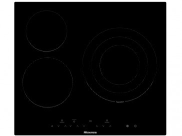 PLACA VITROCERAMICA HISENSE E6322C 60CM 3 ZONAS DE COCCION