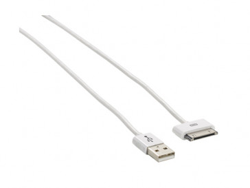 CABLE USB/APPLE 30 PIN USB BLANCO CC4050 ONE FOR ALL