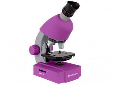MICROSCOPIO 40X-640X LILA BRESSER