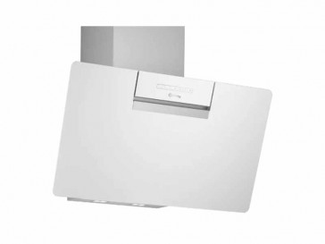 CAMPANA BALAY DECORATIVA PARED INCLINADA 80CM CRISTAL BLANCO LED 3BC587GBH